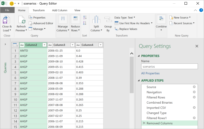 Excel and big data 2