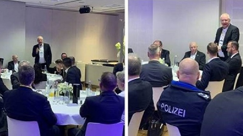 Teilnehmer auf dem 23. Polizeikongress