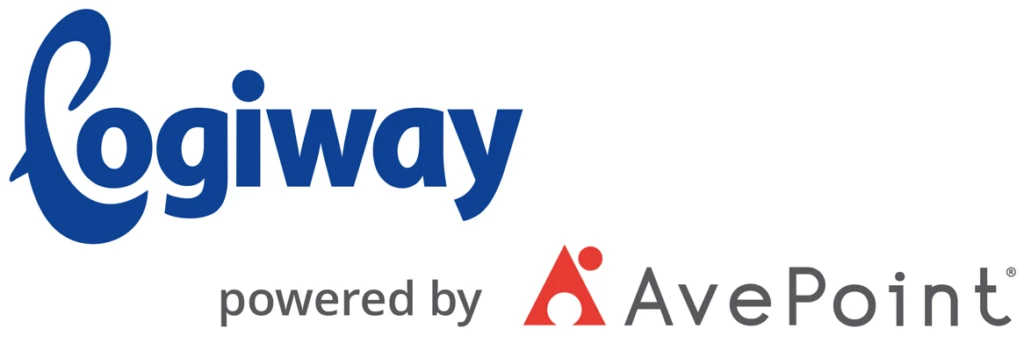 A close-up of a logo