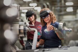 Women using Hololens