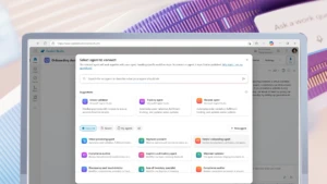 A screenshot of the onboarding agent card UI