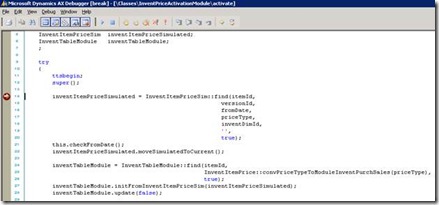 InventPriceActivationModule.activate() method InventPriceActivationModule.activate() method