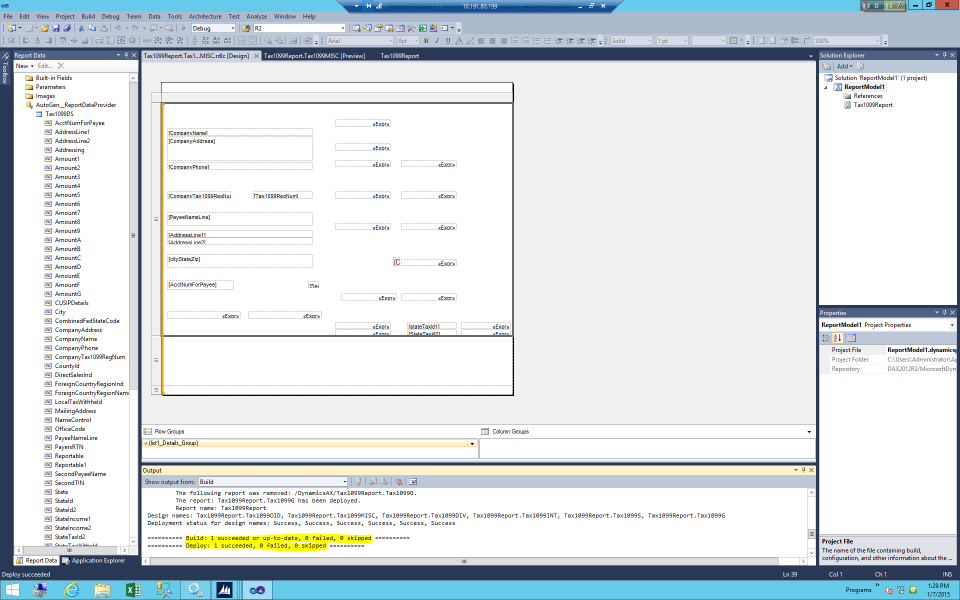 Waiting for output to complete the deployment process.