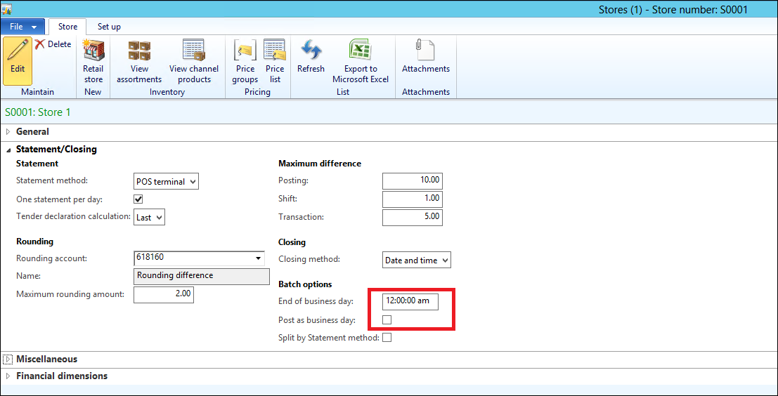 Unmarking the post as business day.