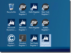 Desktop shortcuts and alternate ways to launch EPOS.