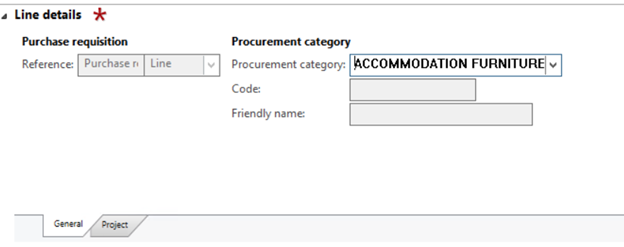 Line details fast tab.