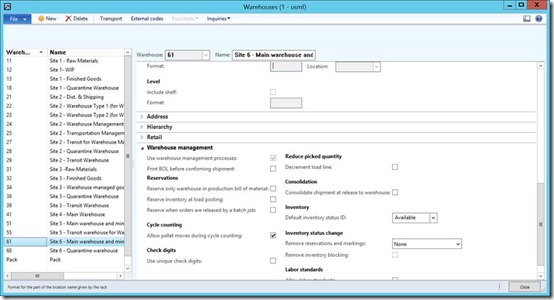 clip_image071 Use unique check digits parameter.