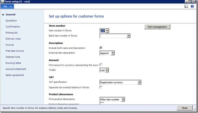 clip_image002 Form setup.