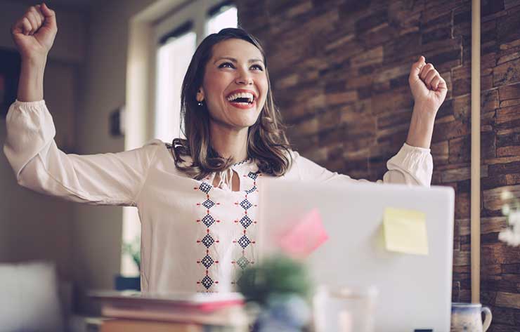 a close up of a person