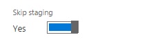 SkipStaging