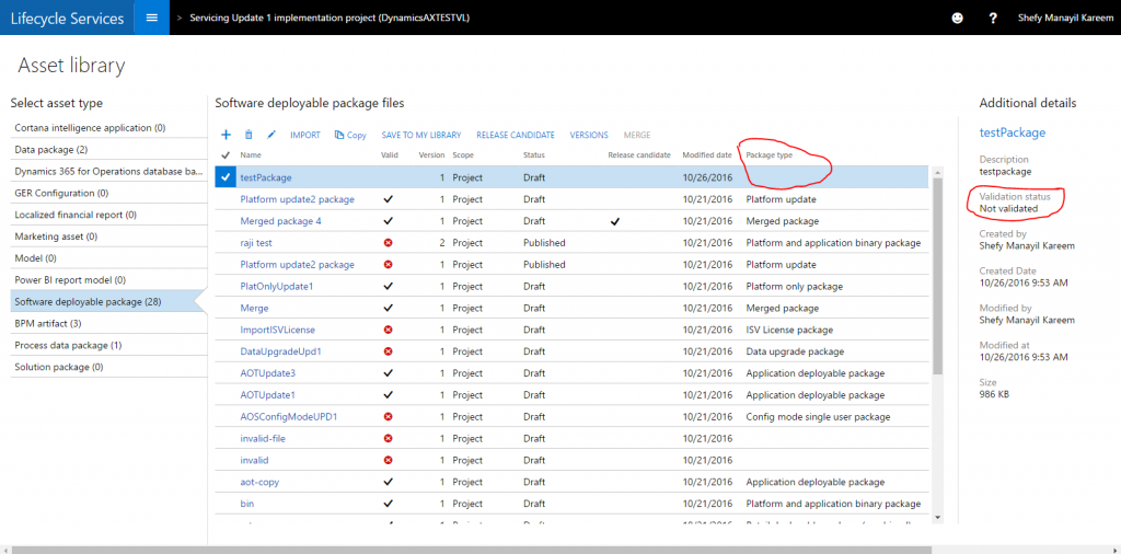 Automated package 05