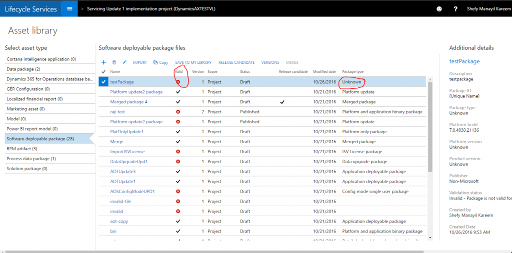 Automated package 06