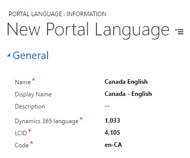 Create variants of supported language