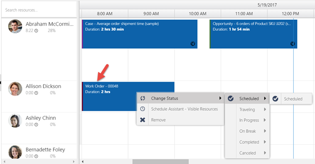 Status grouped into 6 categories