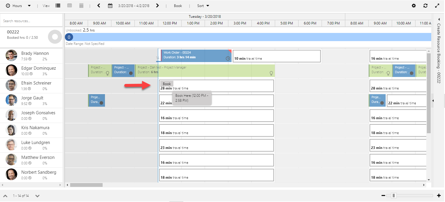 Book using Start of Travel option