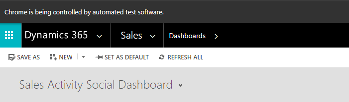 Support the latest Chrome browser