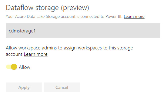 Allow workspaces to use ADLSg2