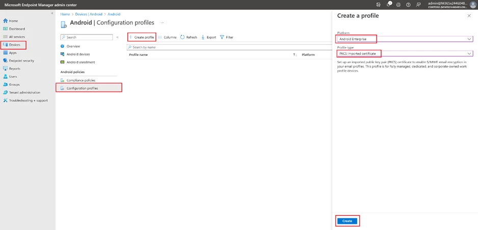 Microsoft Supply Chain Warehouse Management App Endpoint Manager
