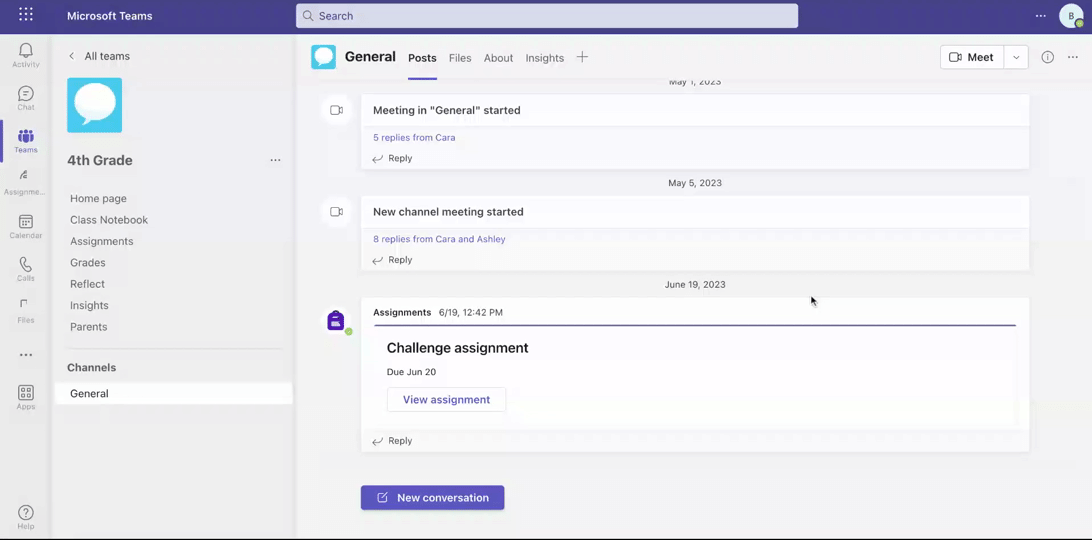 steps add Search Coach to your class Team