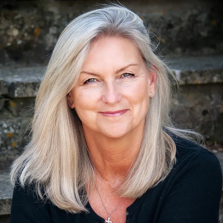 Decorative. Made By Dyslexia founder Kate Griggs facing the camera and smiling.