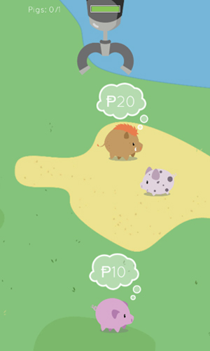 Screenshot of Nova Bacon game interface