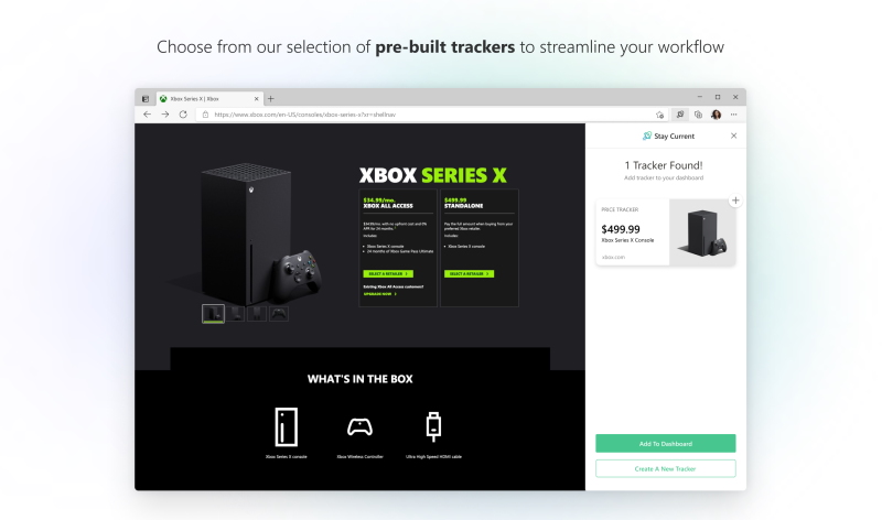 Stay Current, choose from our selection of pre-built trackers to streamline your workflow