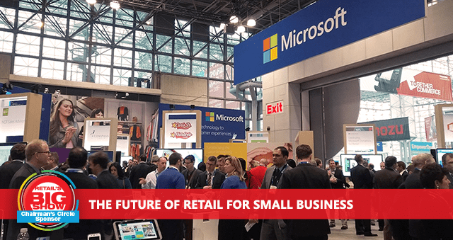 Picture from the National Retail Federation Big Show in New York