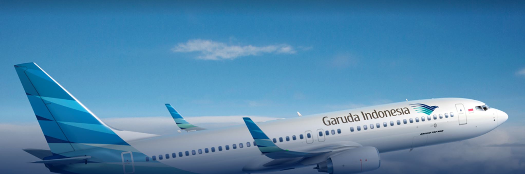 Image of a Garuda Indonesia airplane