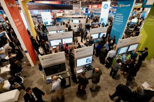 HIMSS show floor