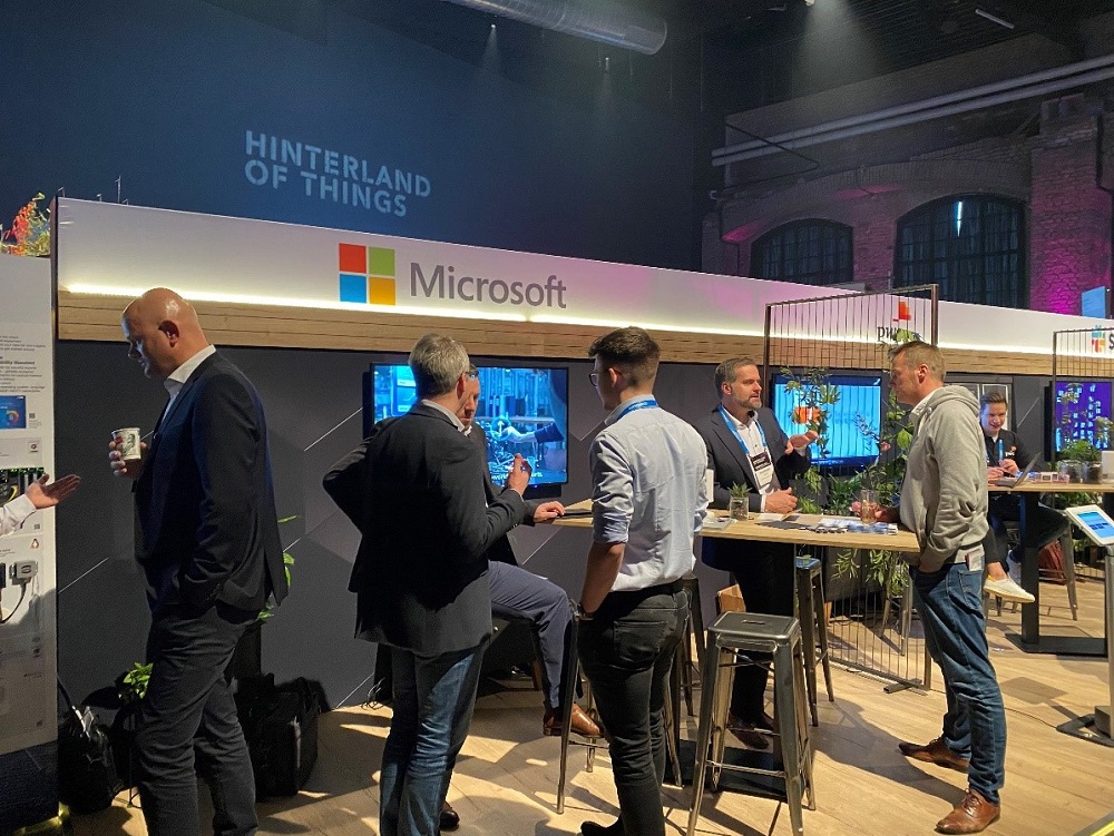 Teilnehmer auf der Konferenz Hinterland of Things