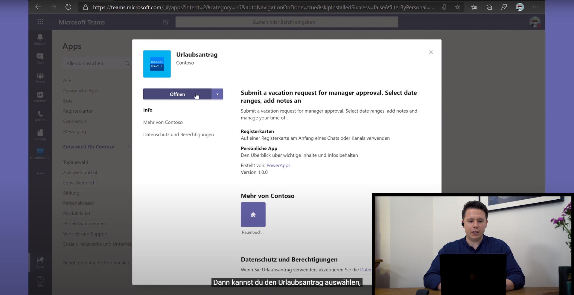 Video Vorschaubild Urlaub beantragen