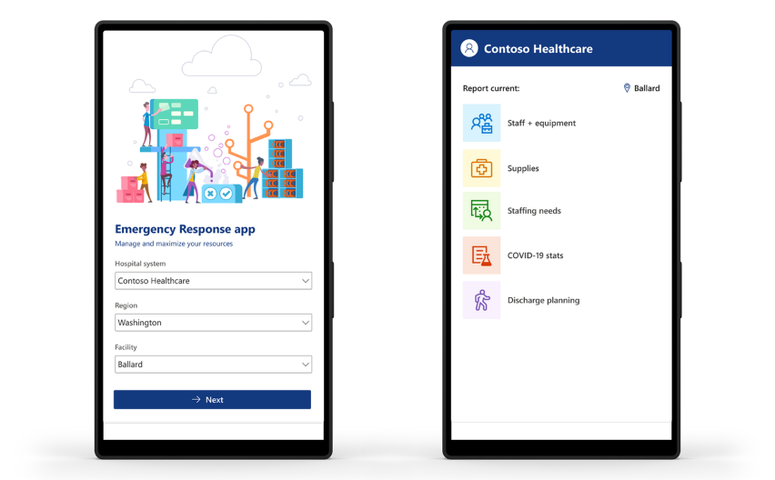 Abbildung von Mobile App