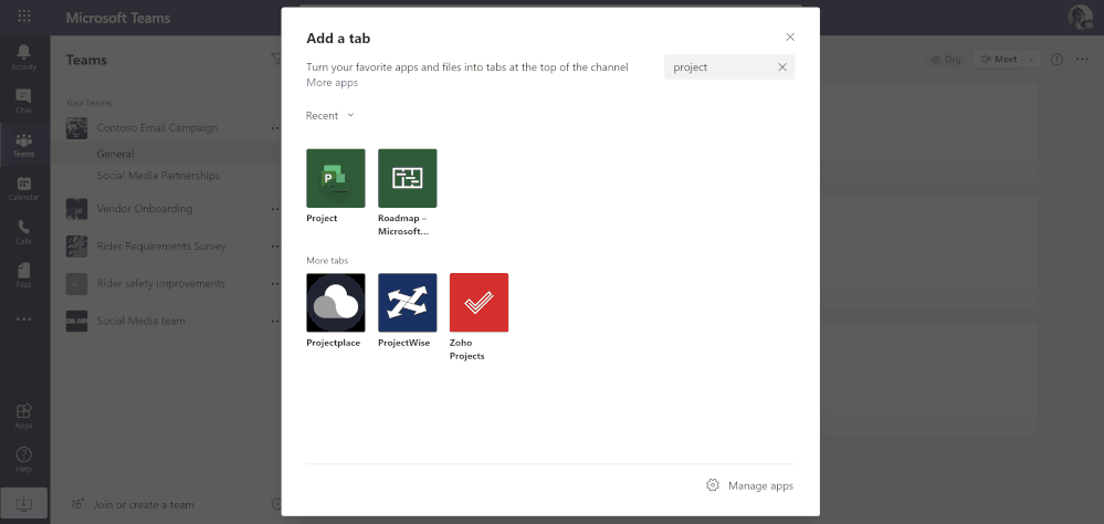 Gif von Microsoft Teams
