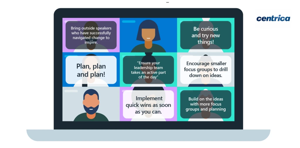 Graphic of building a successful culture hack