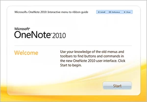 A screenshot of a OneNote 2010 Message window