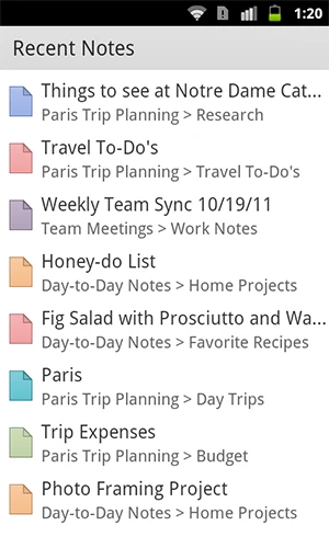 A screenshot of a phone