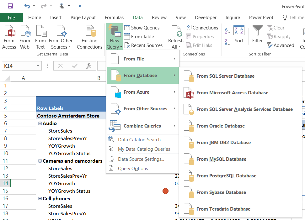 New ways to get the Excel business analytics features 2