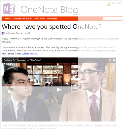 Screen clipping Screen clipping of a web video