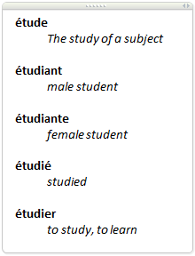 The study of subject