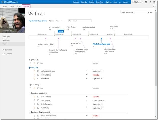 clip_image014 My Tasks view