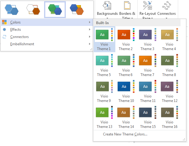Visio custom colors Visio custom colors