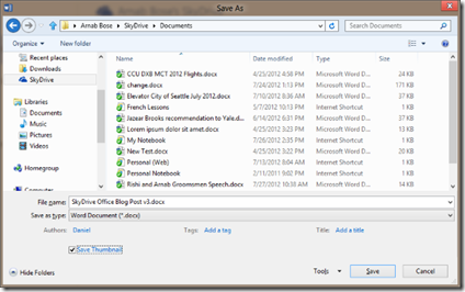 image image of a save popup