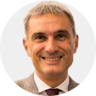 Francesco Venturini smiling at the camera.