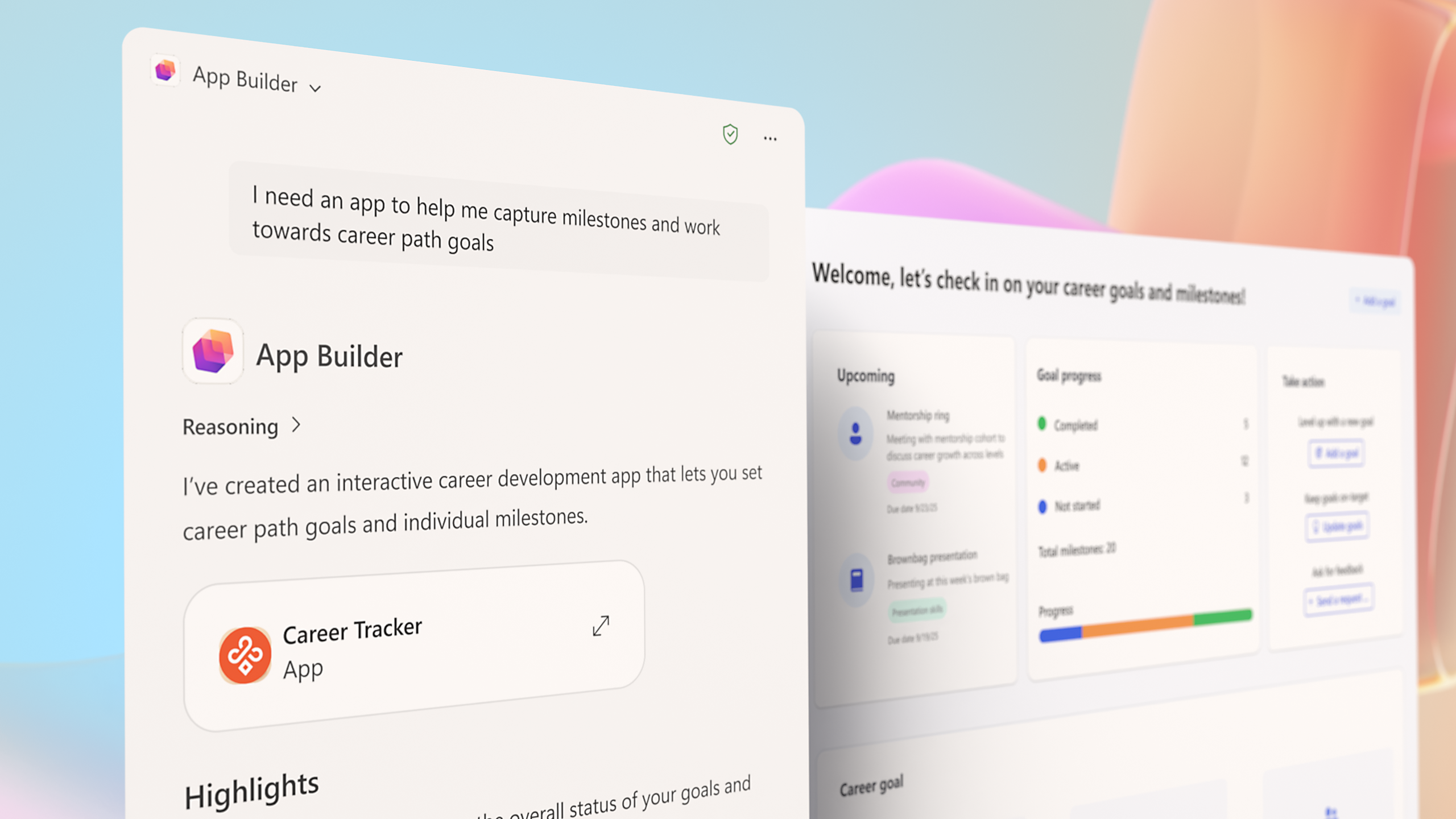 Microsoft 365 App Builder Screenshot
