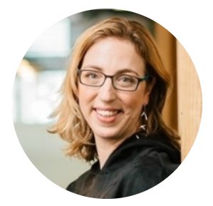 Person with shoulder-length light hair