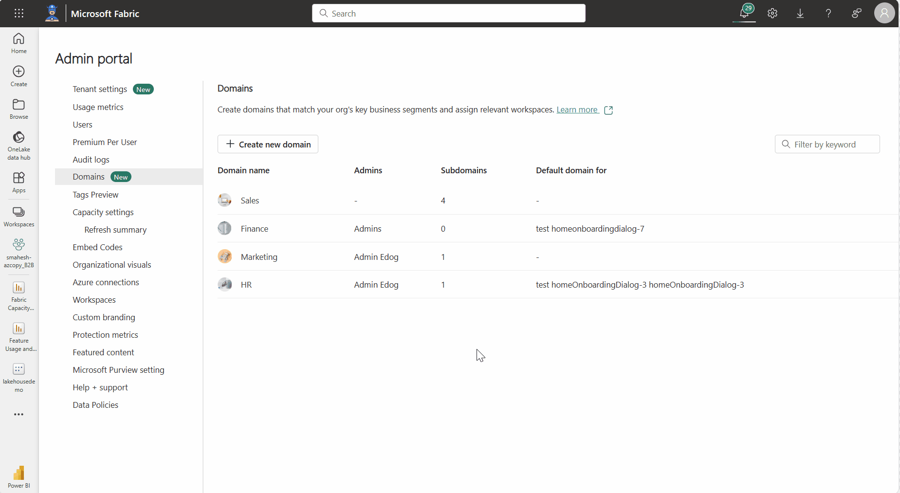 This image shows the new capability in Microsoft Fabric, Task flows, which helps you visualize a data project from end-to-end by mapping out each artifact in a visual map view.