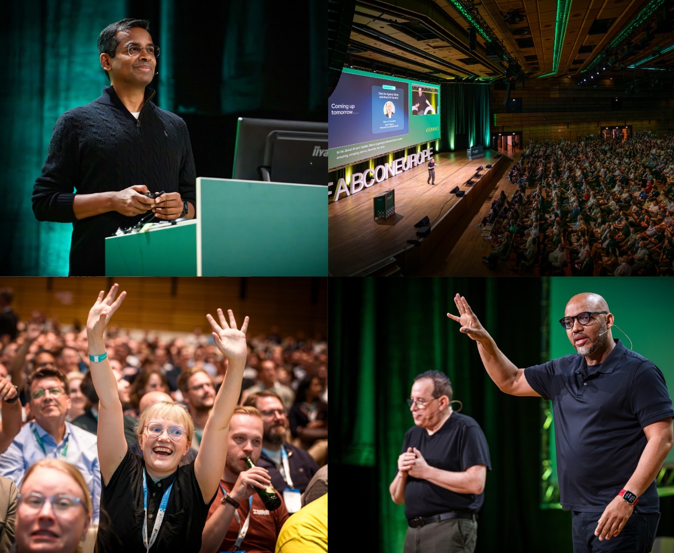 Speakers and attendees at the 2025 Fabric Community Conference.