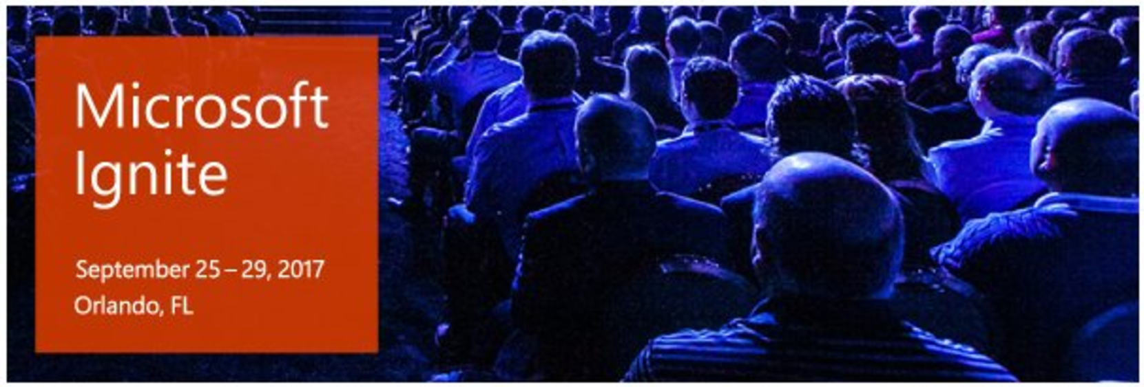 Microsoft Ignite 2017 Roundtables