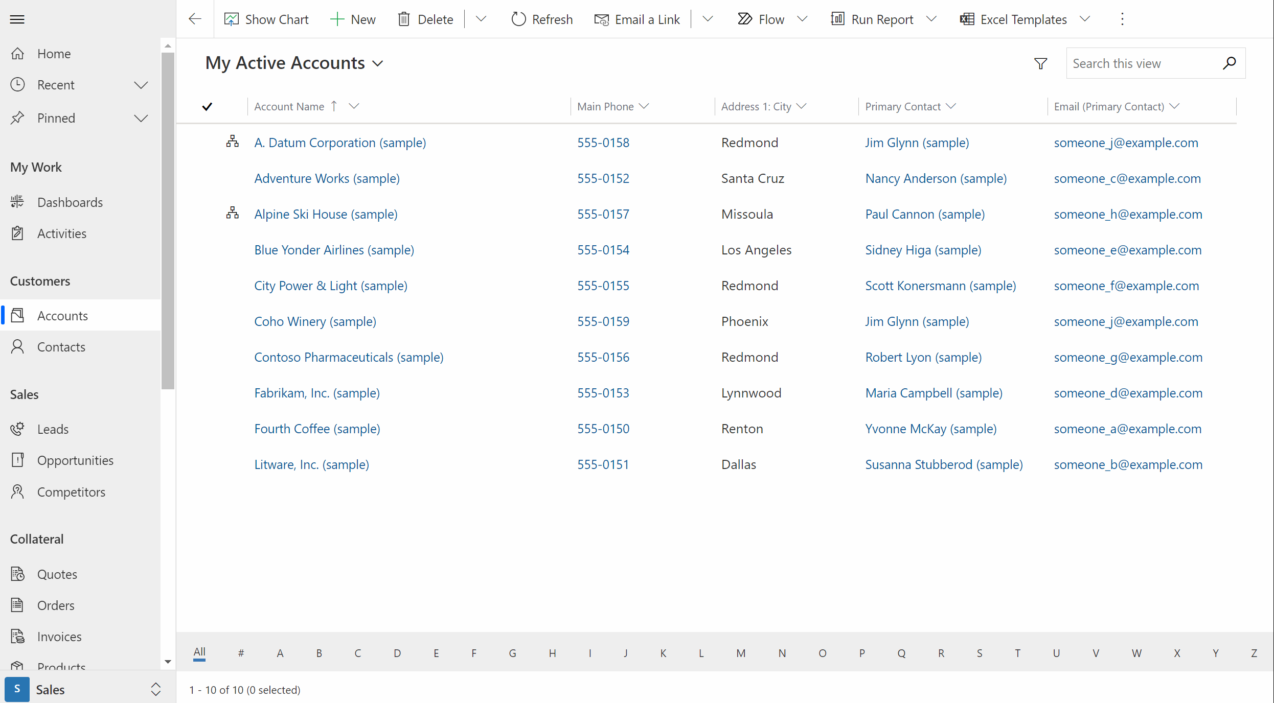 Lookup and MSOS demo