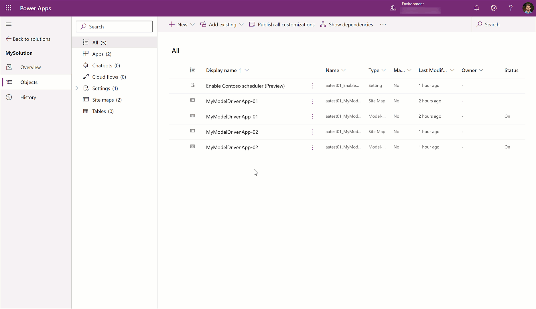 Adding a setting app value using the solution explorer